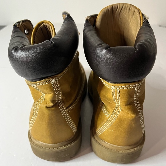 Esprit Women’s Tan Lace-Up Work Boots Size 7.5 - Picture 11 of 14